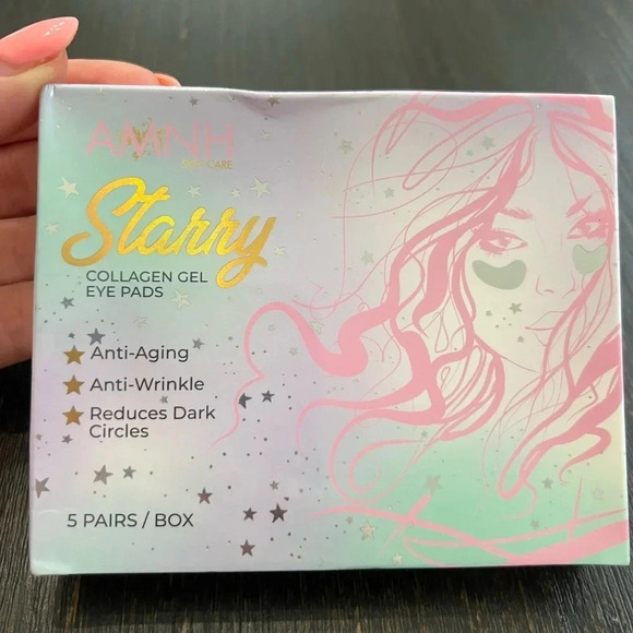 AMNH Skincare Collagen Gel Eye Pads - Picture 2 of 3